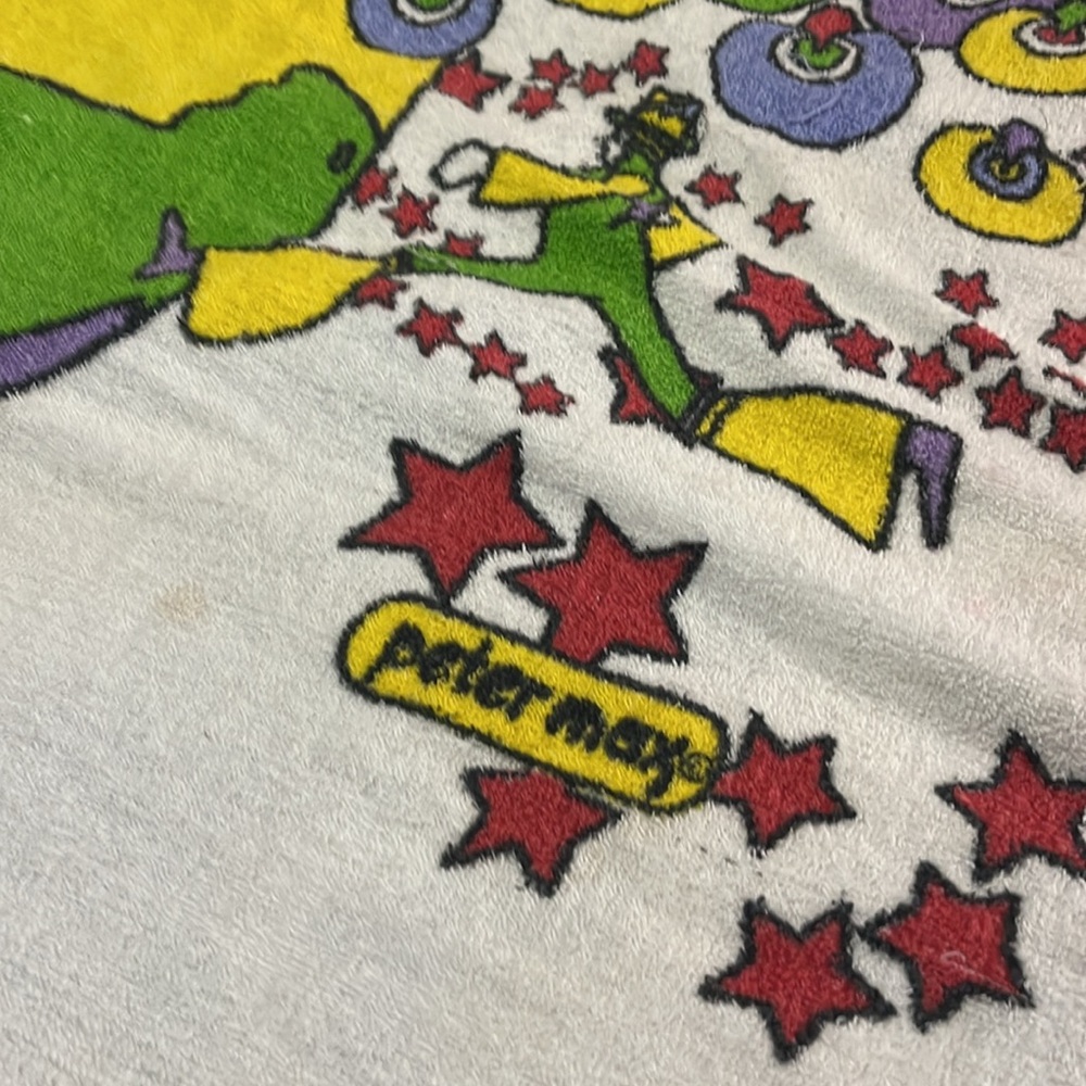 Peter Max 1970s Beach Towel